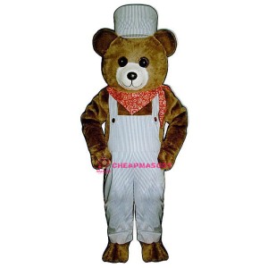 Choo-Choo Bear Lightweight Mascot Costume