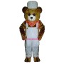 Choo-Choo Bear Lightweight Mascot Costume
