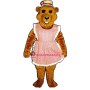 Cheri Bear Lightweight Mascot Costume