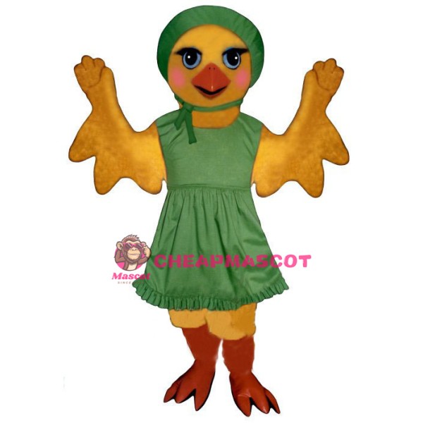 Chickie Chickw-Apron & Hat Lightweight Mascot Costume