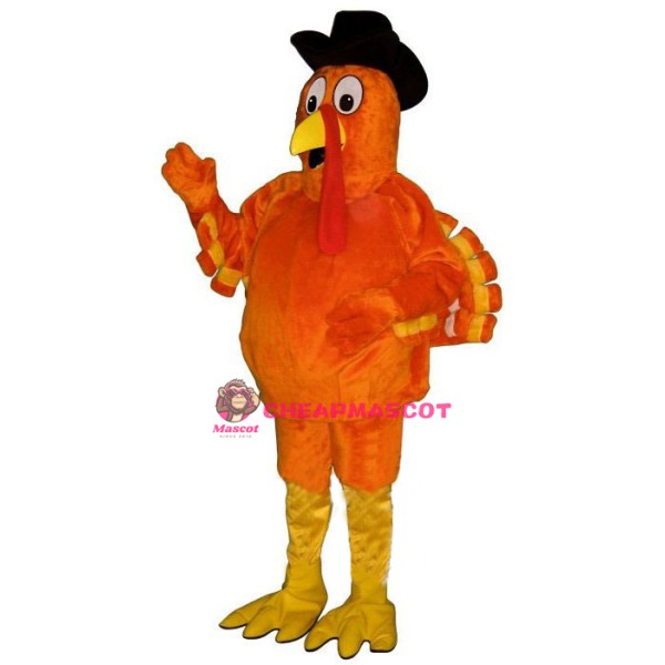 Western Turkey w-Hat Lightweight Mascot Costume