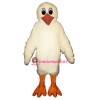 White Chick Lightweight Mascot Costume