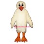 White Chick Lightweight Mascot Costume