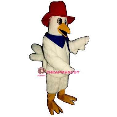 Western Chicken Lightweight Mascot Costume