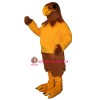 Golden Hawk with Shirt Lightweight Mascot Costume
