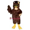 Wise Owl w Glasses & Hat Lightweight Mascot Costume