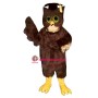 Wise Owl w Glasses & Hat Lightweight Mascot Costume