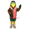 Green Baron w Pilot Outfit Lightweight Mascot Costume