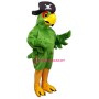 Pirate Parrot w-Hat Lightweight Mascot Costume