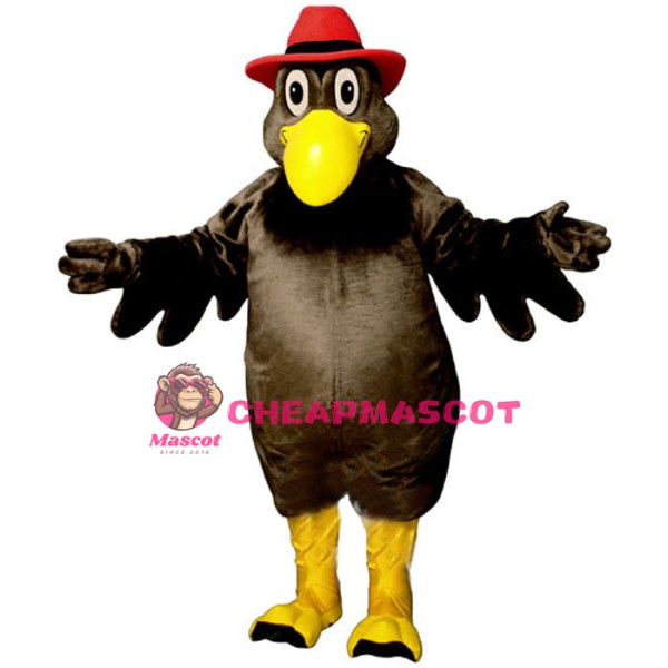 Mr. Crow w Hat Lightweight Mascot Costume