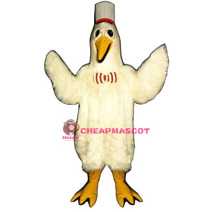 Stork w-hat Lightweight Mascot Costume