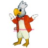 Cockatoo w-jacket Lightweight Mascot Costume