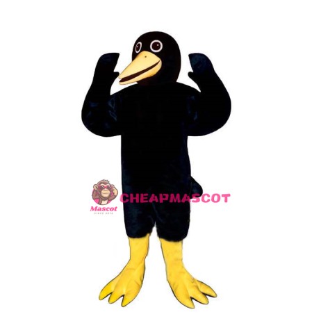 Blackie Blackbird Lightweight Mascot Costume