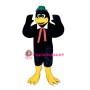 Berry Blackbird w Hat & Tie Lightweight Mascot Costume