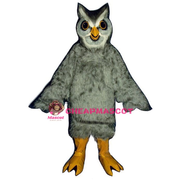 Gray Owl Lightweight Mascot Costume