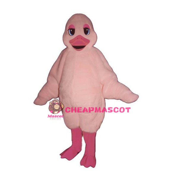Pink Duckling Lightweight Mascot Costume