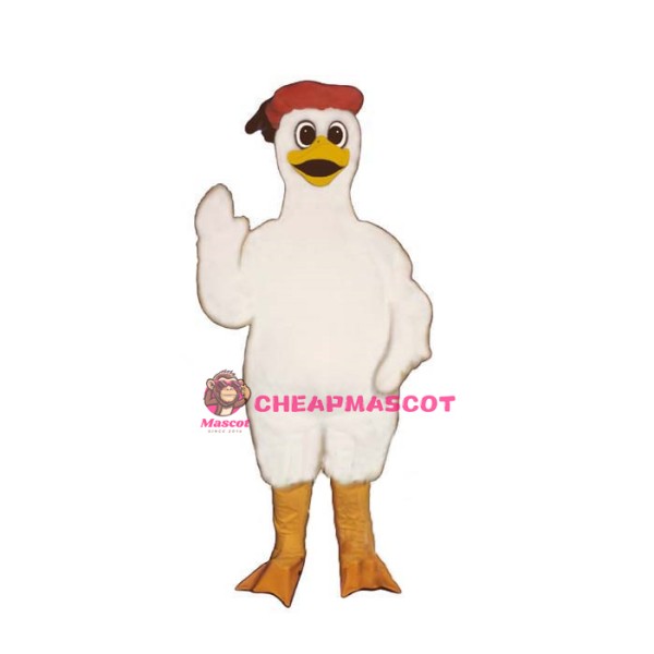 Loose Goose w-Hat Lightweight Mascot Costume