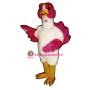 Pink Ostrich Lightweight Mascot Costume