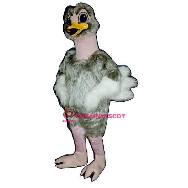 Realistic Ostrich Lightweight Mascot Costume