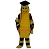 Educated Worm Lightweight Mascot Costume