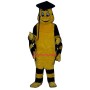 Educated Worm Lightweight Mascot Costume