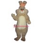 Marshmallow Bunny Lightweight Mascot Costume