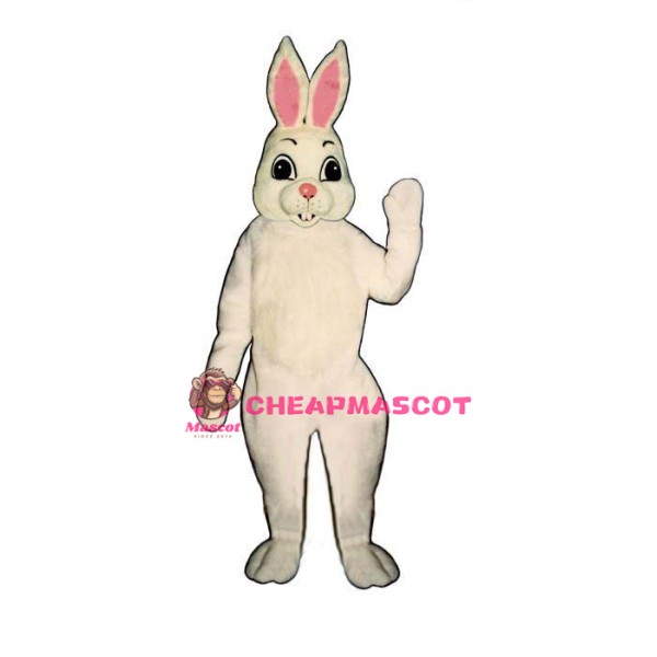 White Bunny Lightweight Mascot Costume