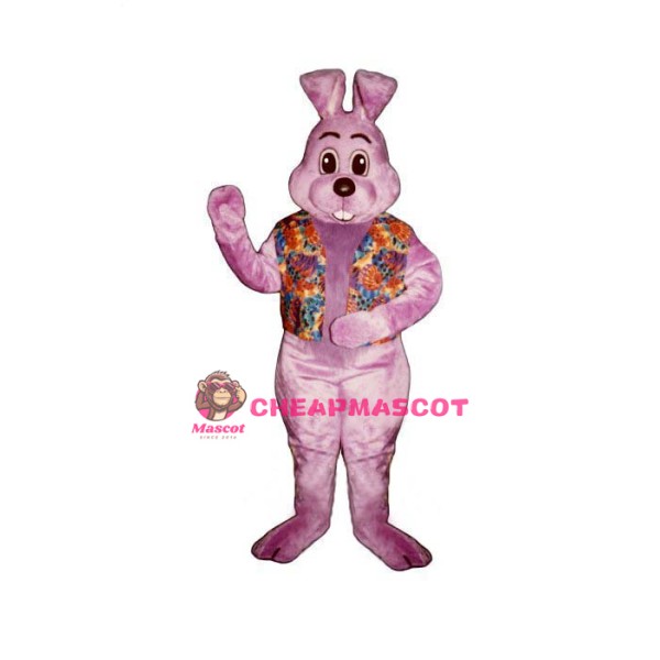 Lavendar Louie w-vest Lightweight Mascot Costume