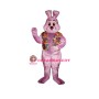 Lavendar Louie w-vest Lightweight Mascot Costume