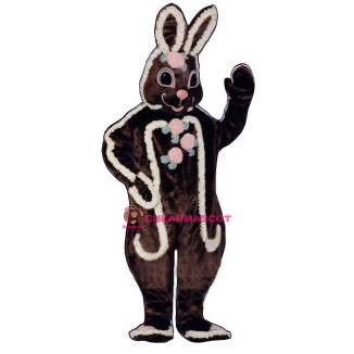 Decorated Chocolate Rabbit Lightweight Mascot Costume