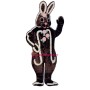 Decorated Chocolate Rabbit Lightweight Mascot Costume