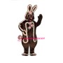 Decorated Chocolate Bunny Lightweight Mascot Costume