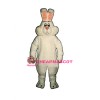 White Marsh- mallow Bunny Lightweight Mascot Costume