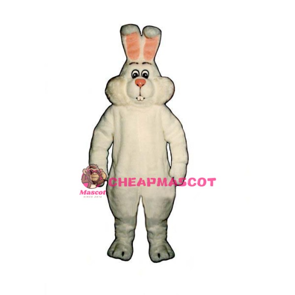 White Marsh- mallow Bunny Lightweight Mascot Costume