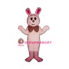 Fat Bunny w-Easter Tie Lightweight Mascot Costume