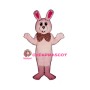 Fat Bunny w-Easter Tie Lightweight Mascot Costume