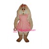Marsha Mallow Bunny w-Apron Lightweight Mascot Costume