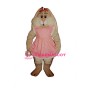 Marsha Mallow Bunny w-Apron Lightweight Mascot Costume