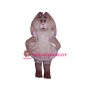 Easter Bunny w-Apron Lightweight Mascot Costume