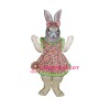 Jill Rabbit w-Apron & Bow Lightweight Mascot Costume