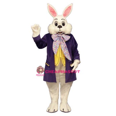 Wendell w-Purple Jacket Lightweight Mascot Costume