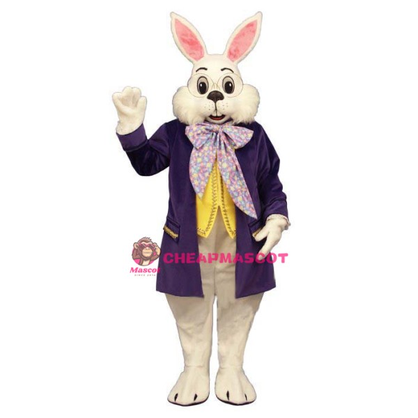 Wendell w-Purple Jacket Lightweight Mascot Costume