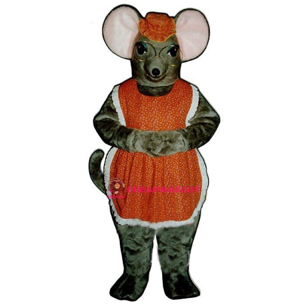 Granny Mouse w-outfit Lightweight Mascot Costume