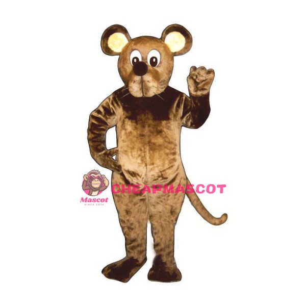 Brown Mouse Lightweight Mascot Costume