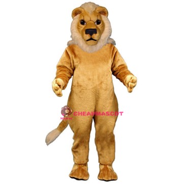Blonde Lion Lightweight Mascot Costume