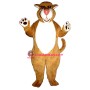 Saber Tooth Cat Lightweight Mascot Costume
