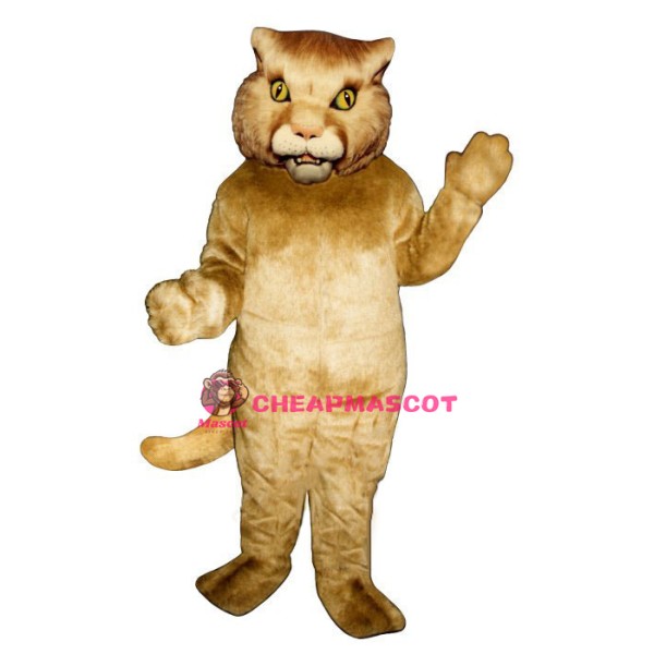 Golden Panther Lightweight Mascot Costume