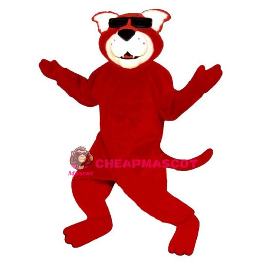 Ready Red Cat Lightweight Mascot Costume