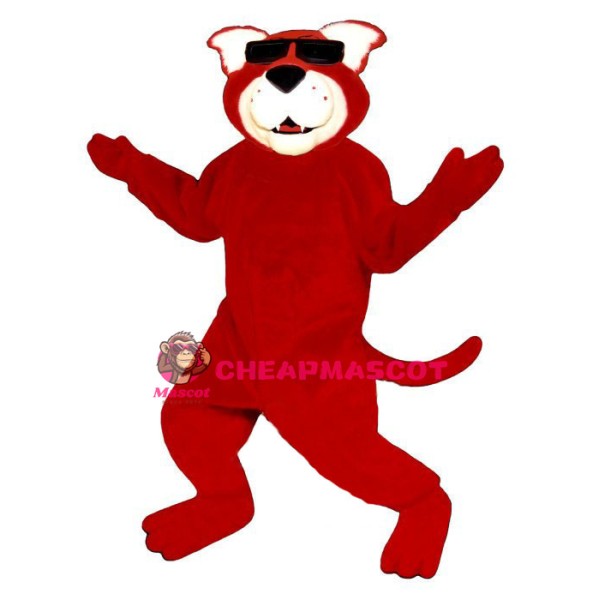 Ready Red Cat Lightweight Mascot Costume