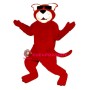 Ready Red Cat Lightweight Mascot Costume